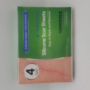 Silicone scar sheets